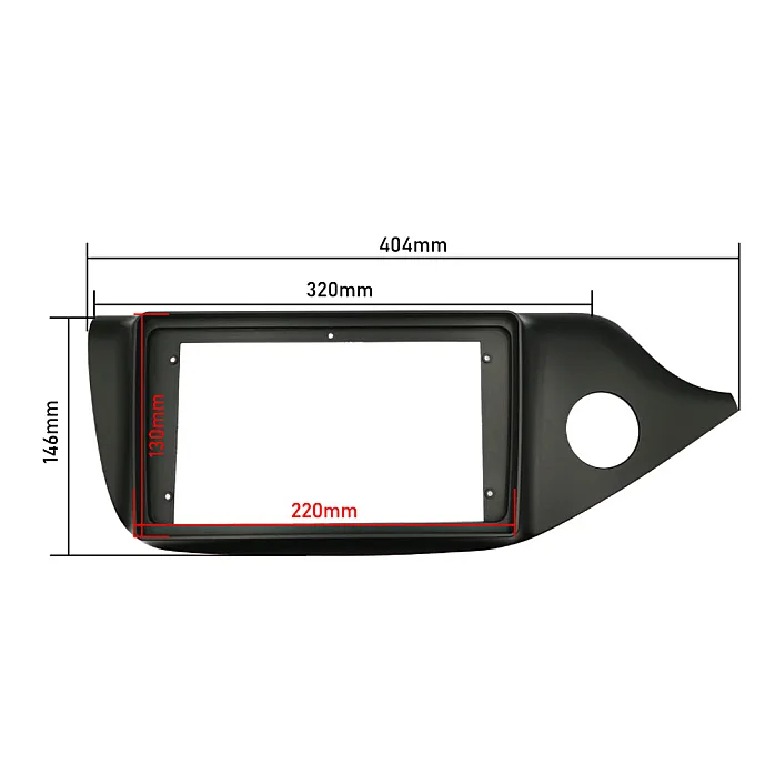 InCarTec PF-137-NAV Kia Ceed 2012-2016 Perfect Fit 9" Stereo Fitting Kit (NAVIGATION RADIO)
