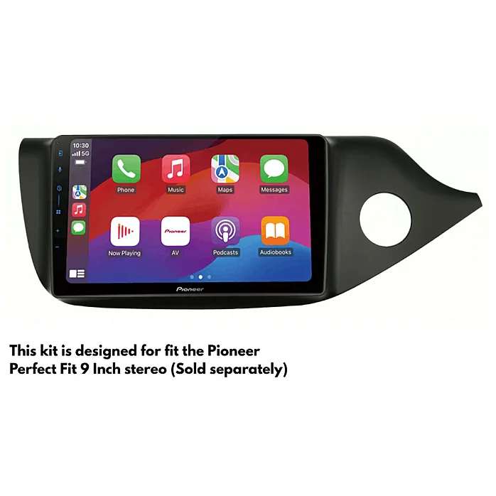 Kia Ceed 2nd Gen JD (2012-2016) Perfect Fit 9" Stereo Fitting Kit (STANDARD RADIO)