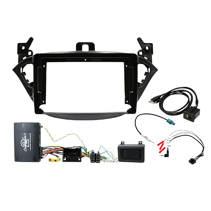 InCarTec PF-141-R3 Vauxhall / Opel Adam, Corsa E (2013–2017) Perfect Fit 9" Stereo Kit (IntelliLink R3.0 Systems)