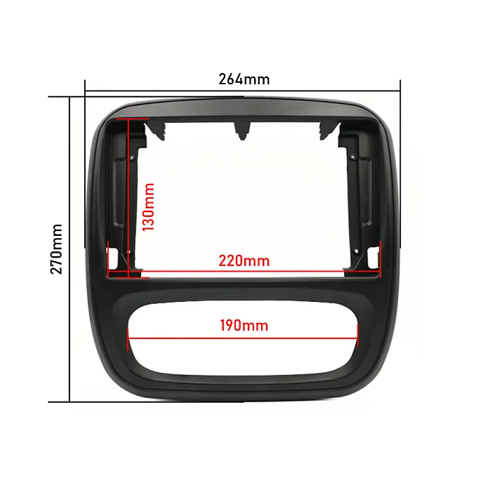 InCarTec PF-144-SWC Mitsubishi Express (2020 >) Pioneer 9" Fitting Kit (Standard Radios)