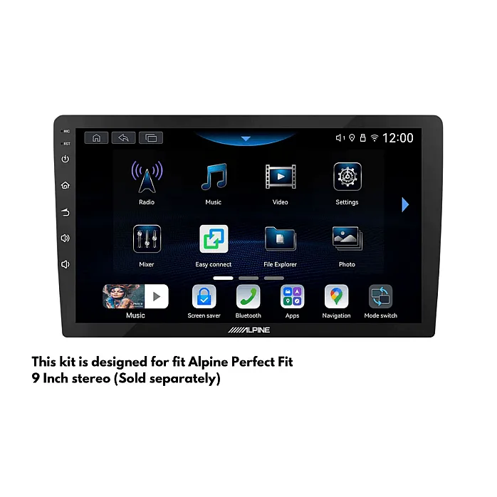 InCarTec PF-146-CAM Suzuki Swift (2017 Onwards) Pioneer 9" Perfect Fit Kit (Steering Control / USB / Camera Retention)