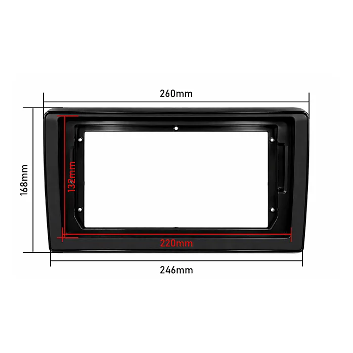 InCarTec PF-146-CAM Suzuki Swift (2017 Onwards) Pioneer 9" Perfect Fit Kit (Steering Control / USB / Camera Retention)