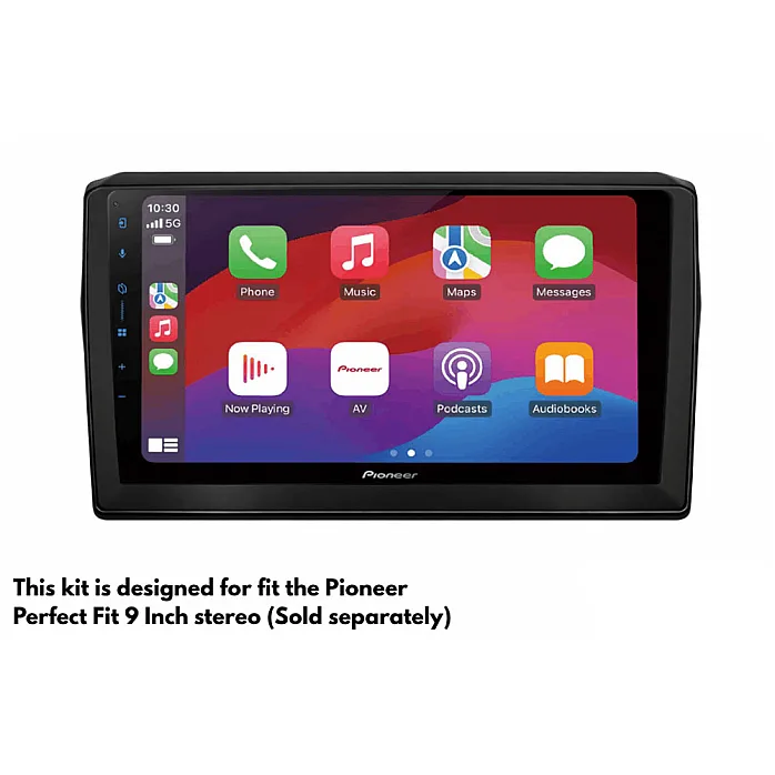InCarTec PF-146-CAM Suzuki Swift (2017 Onwards) Pioneer 9" Perfect Fit Kit (Steering Control / USB / Camera Retention)
