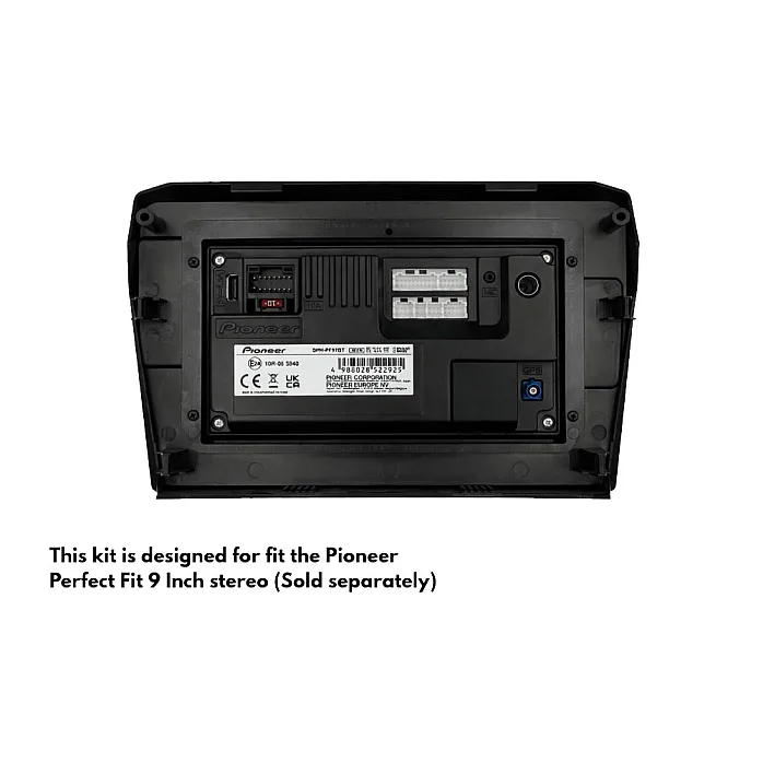 InCarTec PF-146-SWC Suzuki Swift (2017 Onwards) Pioneer 9" Perfect Fit Kit (Steering Control Retention)