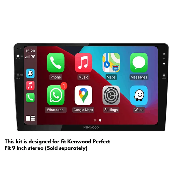 InCarTec PF-148-SWC Suzuki Vitara 2015-2019 Perfect Fit 9" Stereo Fittting Kit (Standard CD Radio)