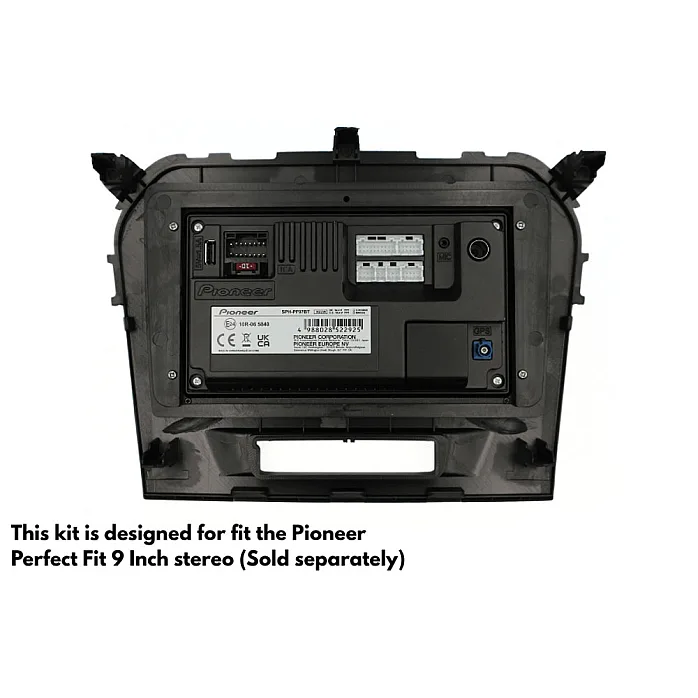 InCarTec PF-148-SWC Suzuki Vitara 2015-2019 Perfect Fit 9" Stereo Fittting Kit (Standard CD Radio)