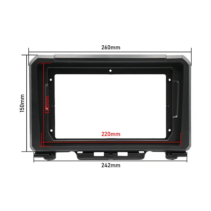 InCarTec PF-150 Suzuki Jimny (2018 Onwards) Perfect Fit 9" Stereo Fitting Kit