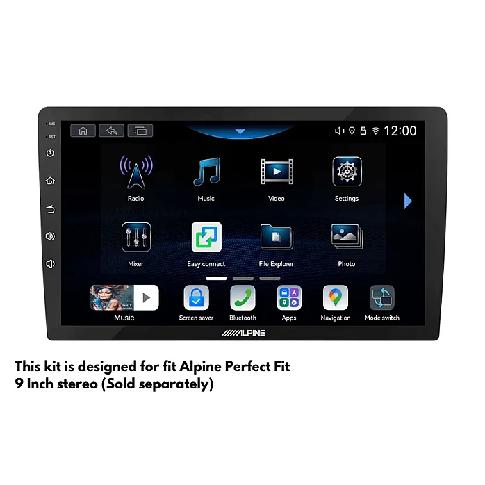 InCarTec PF-150 Suzuki Jimny (2018 Onwards) Perfect Fit 9" Stereo Fitting Kit