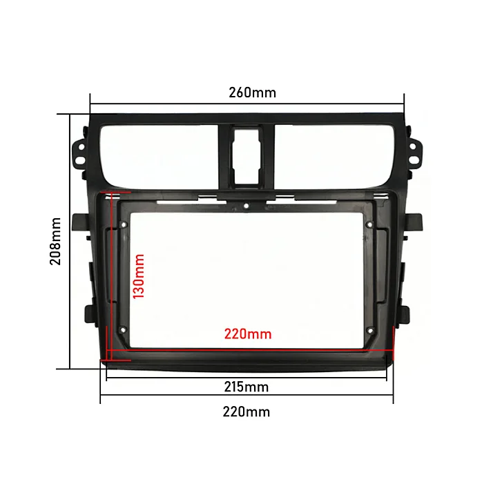 InCarTec PF-151-SWC Suzuki Celerio (2014-2019) Perfect Fit 9" Stereo Fitting Kit (WITH SWC)