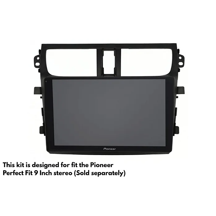 InCarTec PF-151-SWC Suzuki Celerio (2014-2019) Perfect Fit 9" Stereo Fitting Kit (WITH SWC)