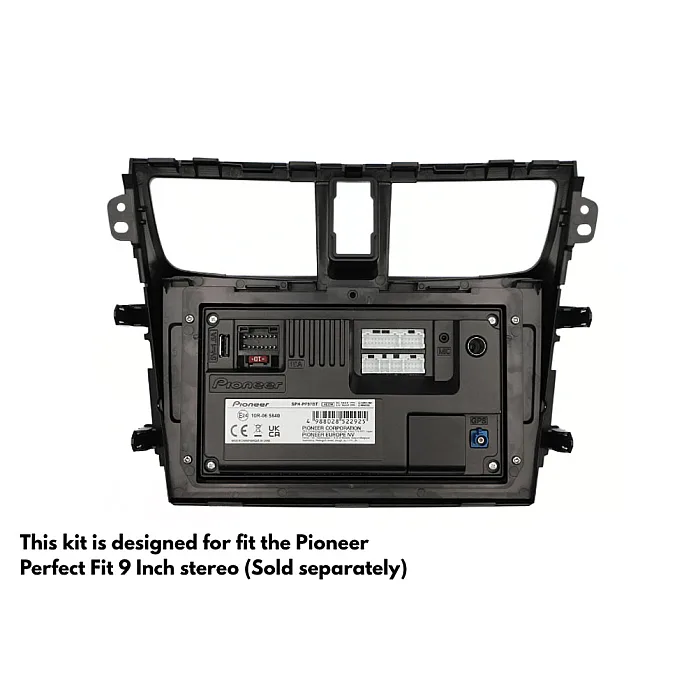 InCarTec PF-151-SWC Suzuki Celerio (2014-2019) Perfect Fit 9" Stereo Fitting Kit (WITH SWC)