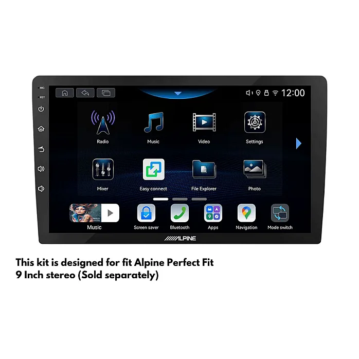 InCarTec PF-151 Suzuki Celerio (2014-2019) Perfect Fit 9" Stereo Fitting Kit (WITHOUT SWC)