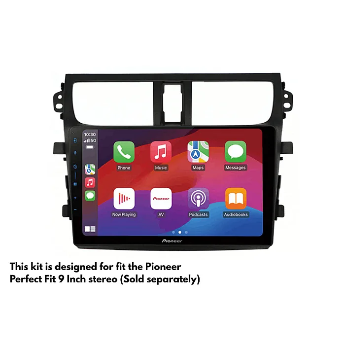 InCarTec PF-151 Suzuki Celerio (2014-2019) Perfect Fit 9" Stereo Fitting Kit (WITHOUT SWC)