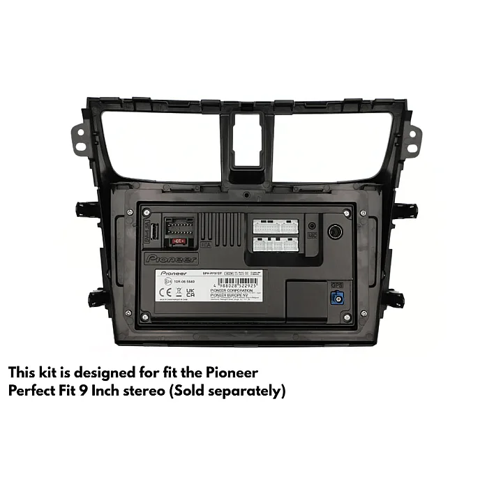 InCarTec PF-151 Suzuki Celerio (2014-2019) Perfect Fit 9" Stereo Fitting Kit (WITHOUT SWC)