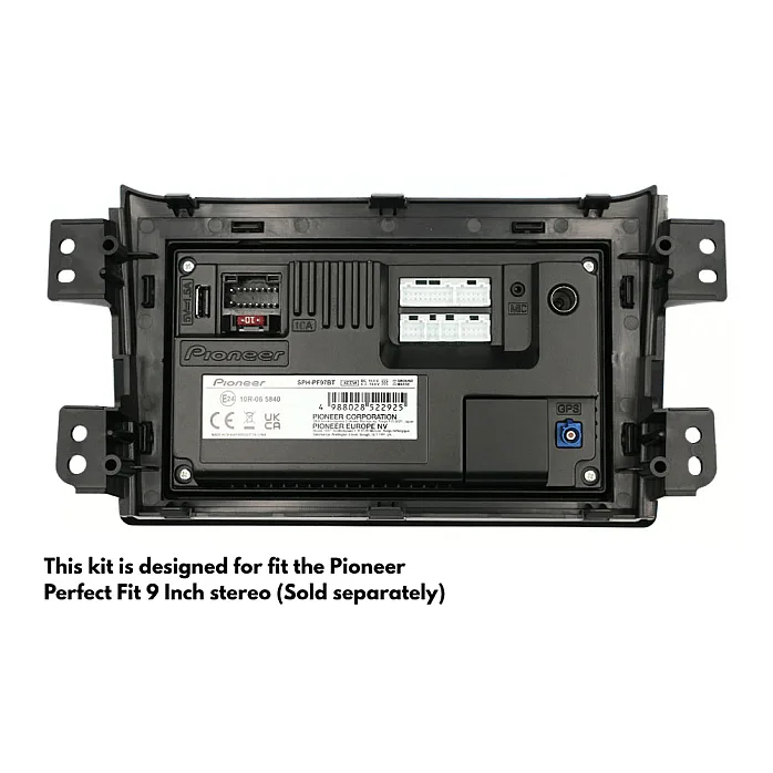 InCarTec PF-152 Suzuki Splash, Ritz Perfect Fit 9" Stereo Fitting Kit (WITHOUT SWC)