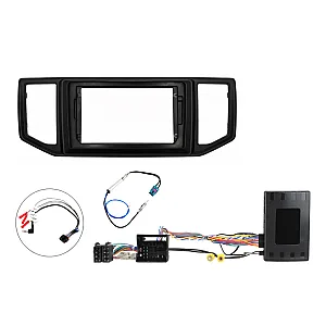 VW Crafter (2017-2023) Perfect Fit 9" Stereo Fitting Kit (With Steering Controls)