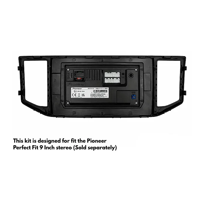 InCarTec PF-154-SWC VW Crafter (2017-2023) Perfect Fit 9" Stereo Fitting Kit (With Steering Controls)
