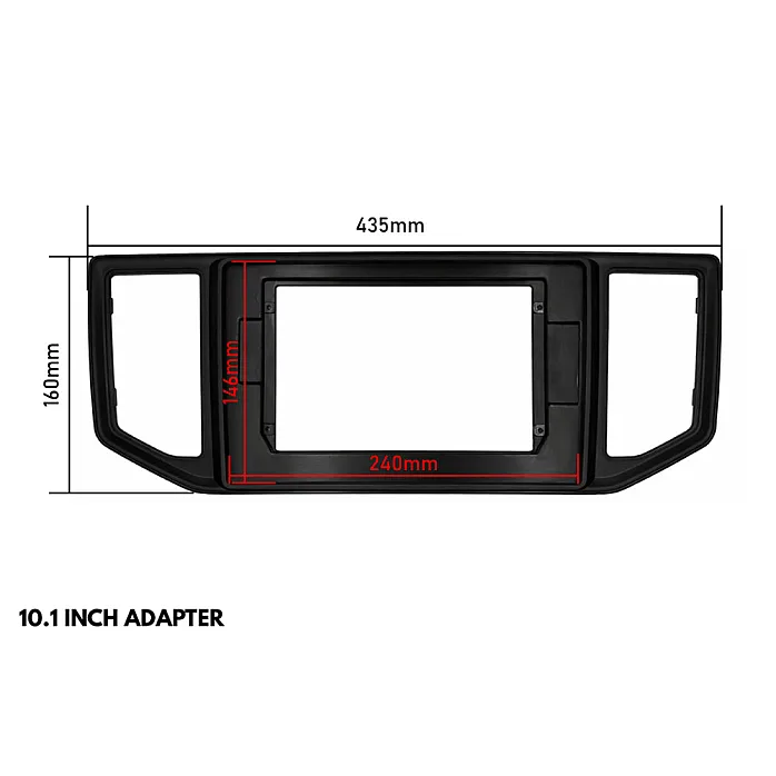 InCarTec PF-154 MAN TGE (2017-2023) Perfect Fit 9" Stereo Fitting Kit (Without Steering Wheel Controls)