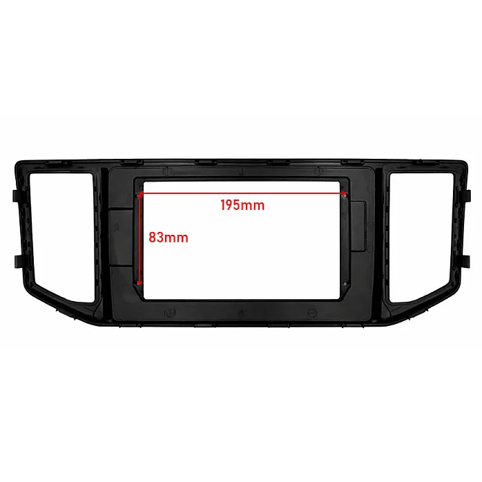 InCarTec PF-154 MAN TGE (2017-2023) Perfect Fit 9" Stereo Fitting Kit (Without Steering Wheel Controls)