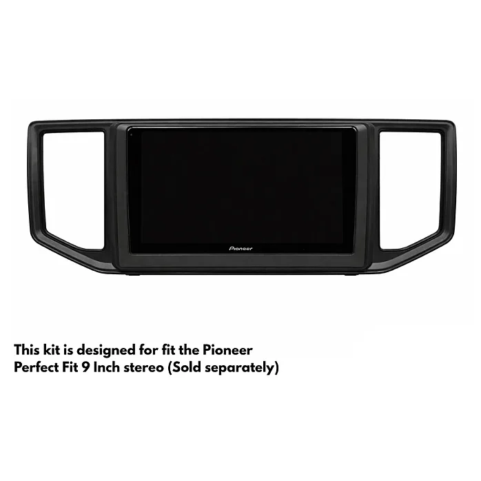 InCarTec PF-154 MAN TGE (2017-2023) Perfect Fit 9" Stereo Fitting Kit (Without Steering Wheel Controls)