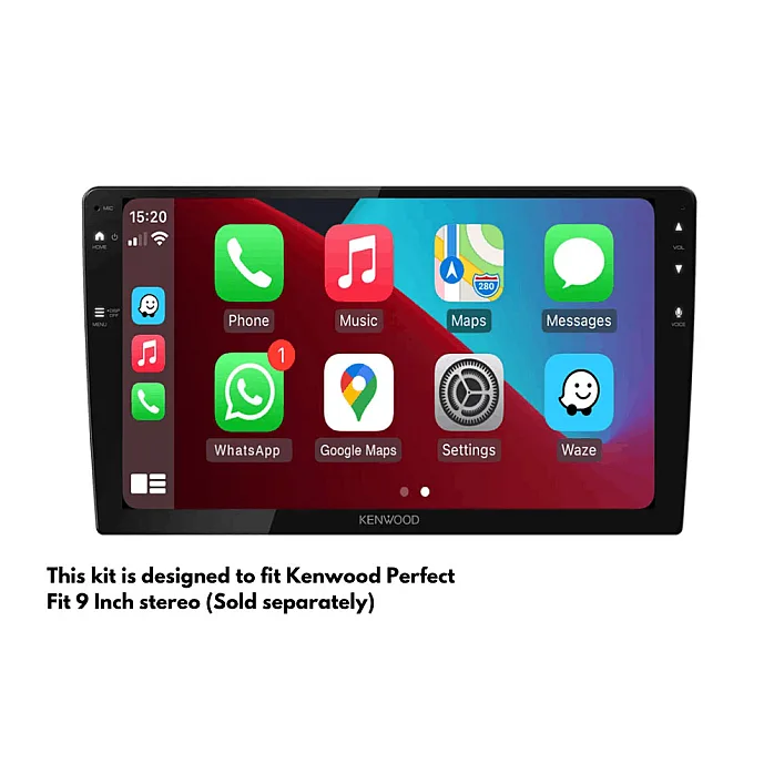 InCarTec PF-157-SWC5-D Volkswagen Transporter T6 (2015-2019) Pioneer 9" Perfect Fit Kit (Steering Controls Only)