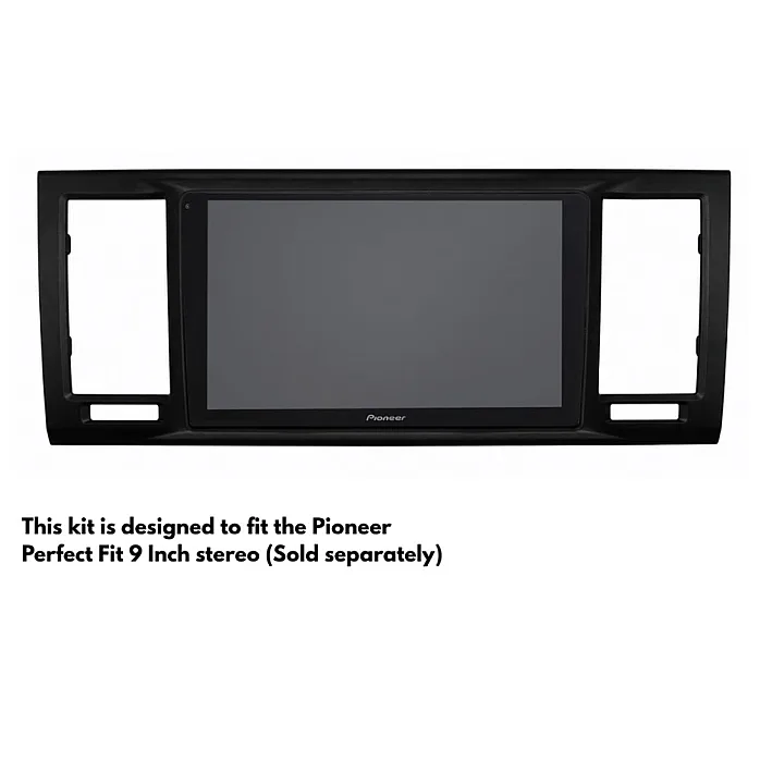 InCarTec PF-157-SWC5-D Volkswagen Transporter T6 (2015-2019) Pioneer 9" Perfect Fit Kit (Steering Controls Only)