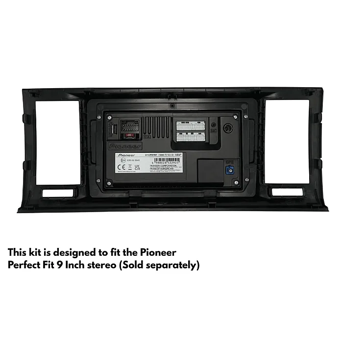 InCarTec PF-157-SWC5-D Volkswagen Transporter T6 (2015-2019) Pioneer 9" Perfect Fit Kit (Steering Controls Only)
