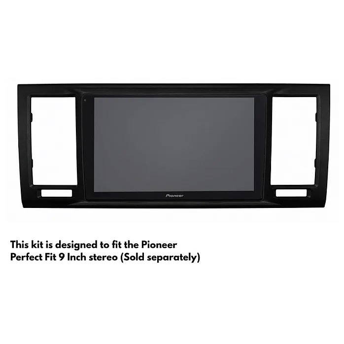 InCarTec PF-157-UVW03 Volkswagen Transporter T6 (2015-2019) Pioneer 9" Perfect Fit Kit (Climate Control/ Parking Screen retention)