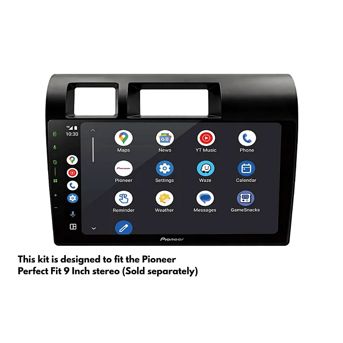 InCarTec PF-159 Toyota Landcruiser (2023 Onwards) Perfect Fit 9" Stereo Fitting Kit (Radio Prep Systems)