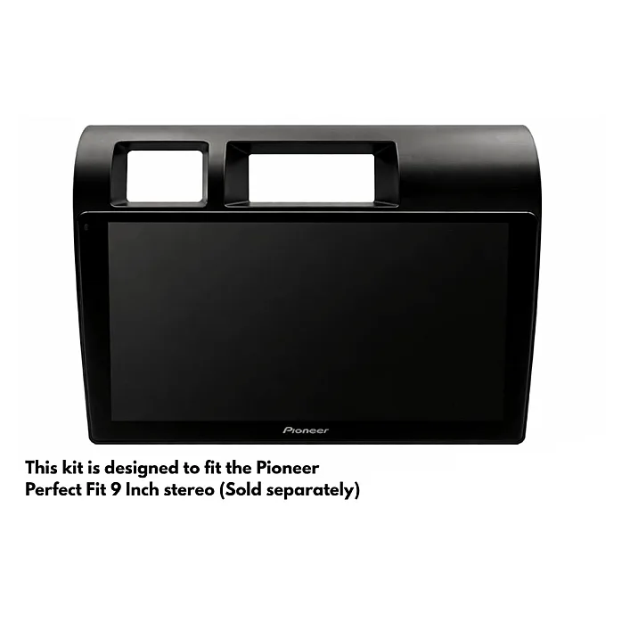 InCarTec PF-159 Toyota Landcruiser (2023 Onwards) Perfect Fit 9" Stereo Fitting Kit (Radio Prep Systems)