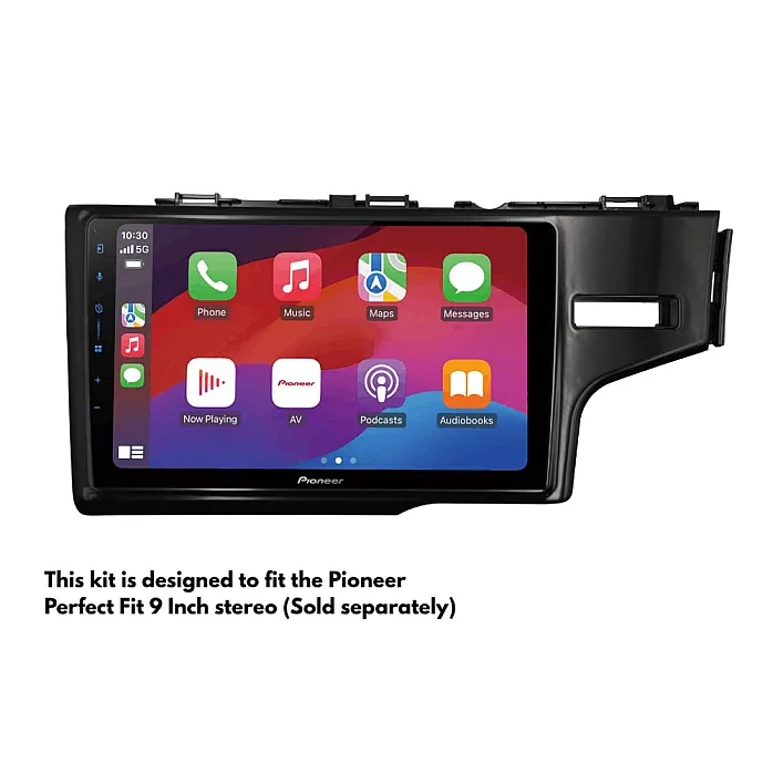 InCarTec PF-162-SWC Honda Jazz, Fit (2015–2020) 9" Perfect Fit Stereo Fitting Kit