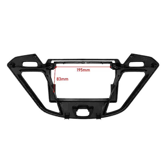 InCarTec PF-166-2 Ford Transit Custom Trend Euro 5 - 9" Stereo Fitting Kit (WITH DISPLAY)
