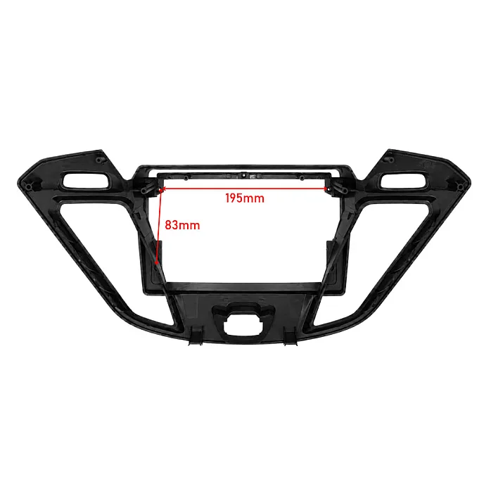 InCarTec PF-166-3 Ford Transit Custom Limited / Sport (2012-2016) 9" Stereo Fitting Kit With Airbag Light