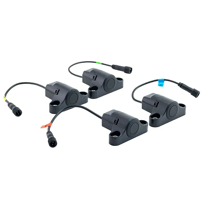 InCarTec PS-SDW 12V-24V Commercial Vehicle, Truck, Van Rear Parking Sensor Kit With Distance Display and Buzzer
