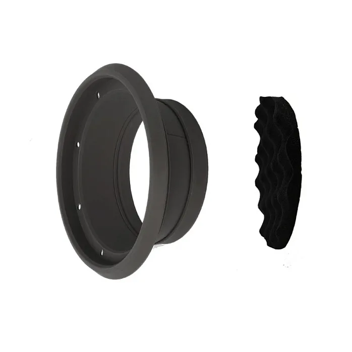 InCarTec SBFK-165 Silicone Speaker Baffle Weather Proofing Ring Kit for 6.5" Speakers