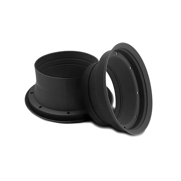 InCarTec SBFK-165 Silicone Speaker Baffle Weather Proofing Ring Kit for 6.5" Speakers