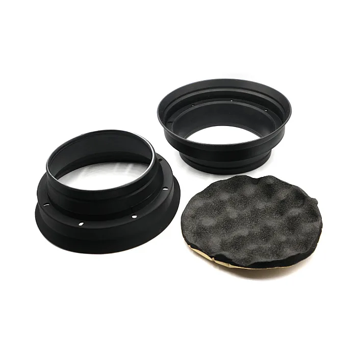 InCarTec SBFK-165 Silicone Speaker Baffle Weather Proofing Ring Kit for 6.5" Speakers