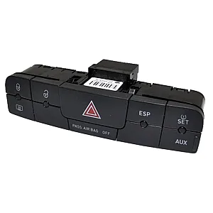 InCarTec SEAT-AT7 Seat Ibiza Replacement Button Panel All Except Heated Seat