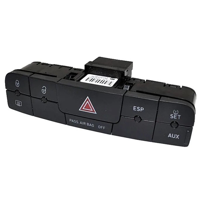 InCarTec SEAT-AT7 Seat Ibiza Replacement Button Panel All Except Heated Seat