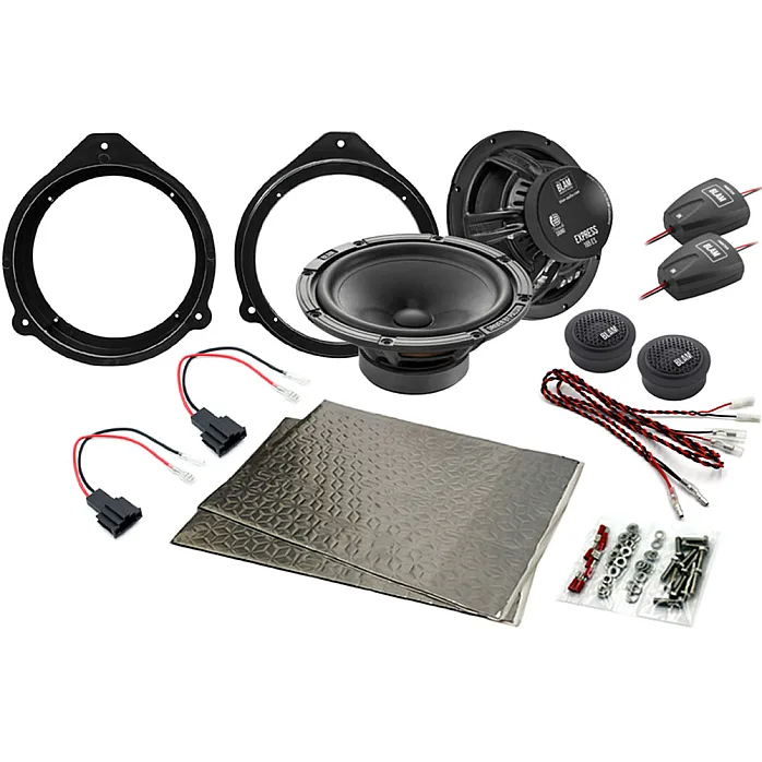 InCarTec SFK-AUD1-ES165 Audi 165mm (6.5") Complete BLAM EXPRESS Speaker Upgrade Fitting Kit