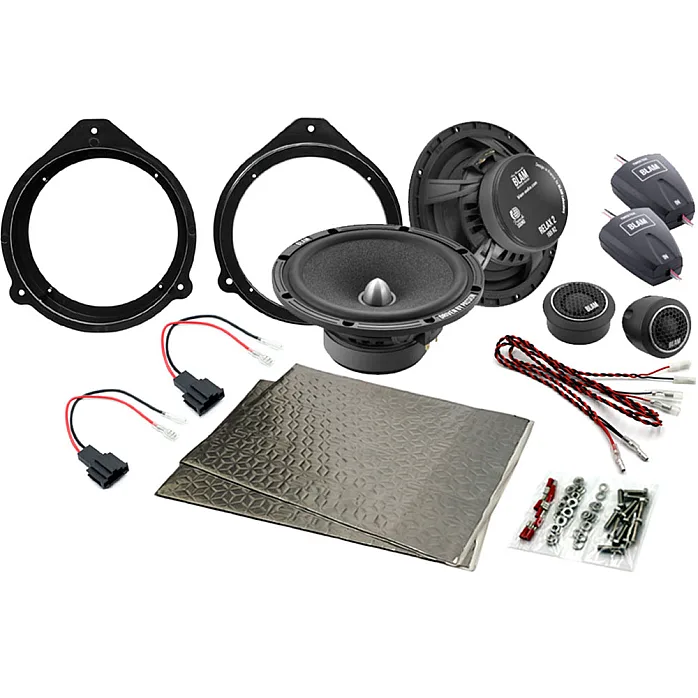 InCarTec SFK-AUD1-RS165 Audi 165mm (6.5") Complete BLAM Speaker Upgrade Fitting Kit