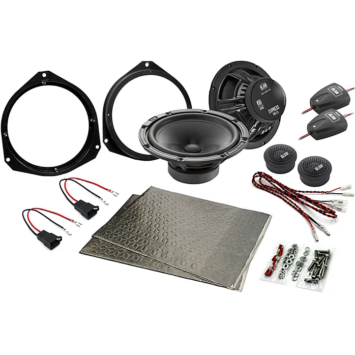 InCarTec SFK-FIA1-ES165 Abarth 165mm (6.5") Complete BLAM EXPRESS Speaker Upgrade Fitting Kit