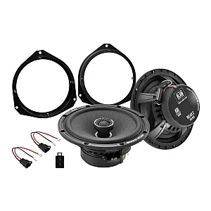 InCarTec SFK-FIA1-RC165 Abarth 500 165mm (6.5") BLAM RELAX Front Door Speaker Upgrade Fitting Kit