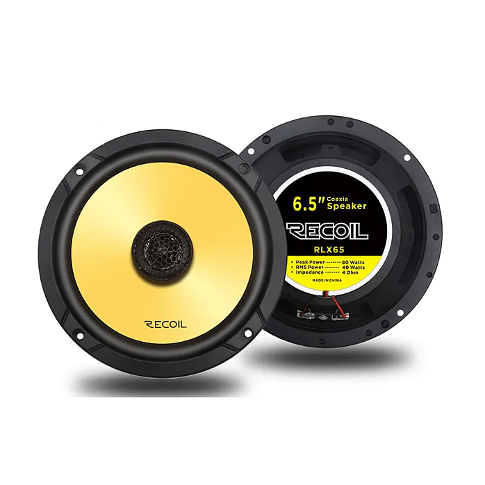Recoil SFK-FIA1-RLX65 Alfa Romeo (6.5") Complete RECOIL Coaxial Speaker Upgrade Fitting Kit