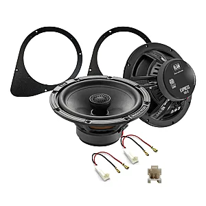 InCarTec SFK-FIA2-EC165 Abarth 500 165mm (6.5") BLAM EXPRESS Rear Side Hatch Coaxial Speaker Upgrade Fitting Kit