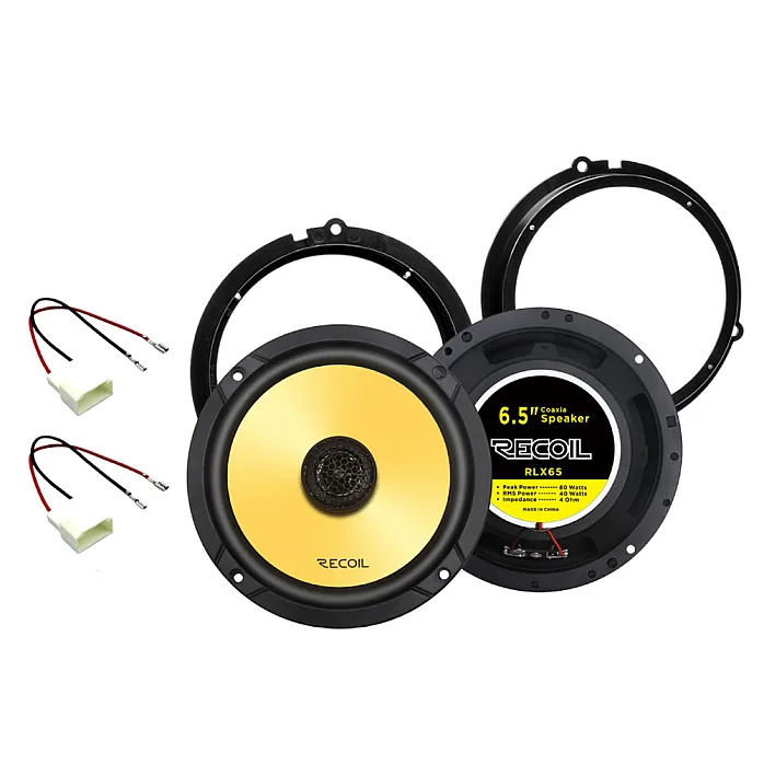 Recoil SFK-FOR1-RLX65 Mazda BT-50 2011-2020 (6.5") RECOIL Coaxial Speaker Upgrade Fitting Kit