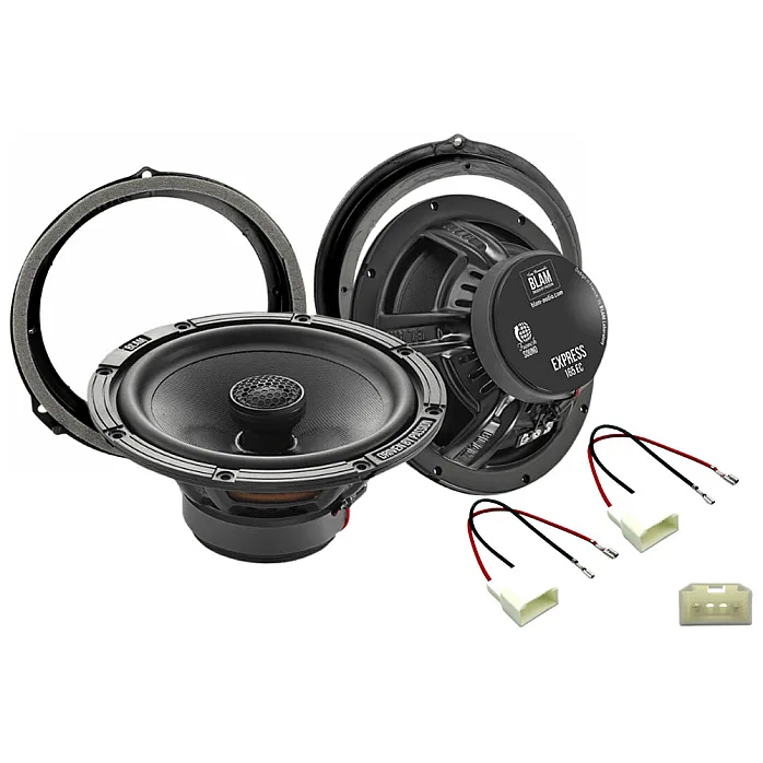 InCarTec SFK-FOR2-EC165 Ford B-MAX 165mm (6.5") Front or Rear Door Car Coaxial Speaker Upgrade Fitting Kit