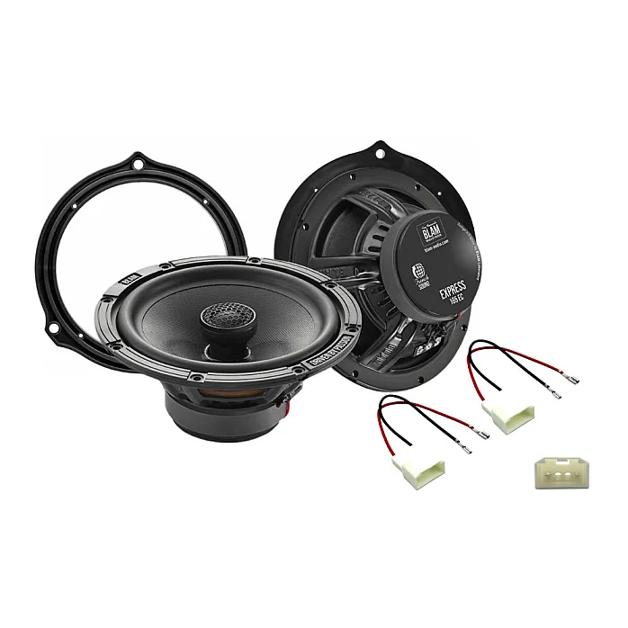 InCarTec SFK-FOR4-EC165 Ford C-MAX 2003-2010 165mm (6.5") Car Rear Door Coaxial Speaker Upgrade Fitting Kit