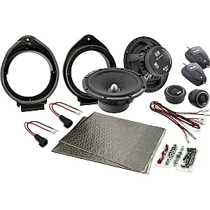 InCarTec SFK-GM1-RS165 Saab 165mm (6.5") Complete BLAM Speaker Upgrade Fitting Kit