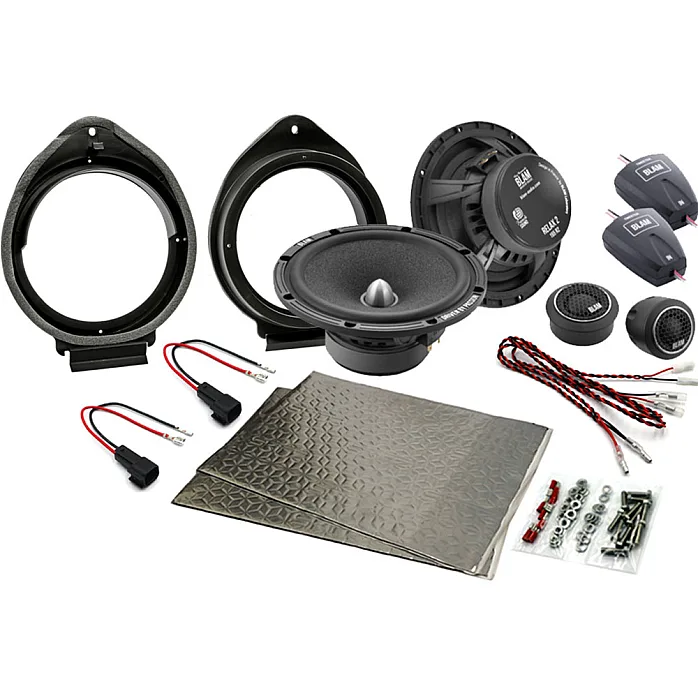 InCarTec SFK-GM1-RS165 Chevrolet 165mm (6.5") Complete BLAM Speaker Upgrade Fitting Kit